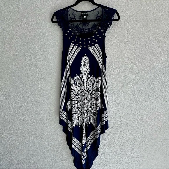 angel biba blue dress Just Magic Tied Shoulder Bubble Hem Mini Dress Baby Blue main image 1